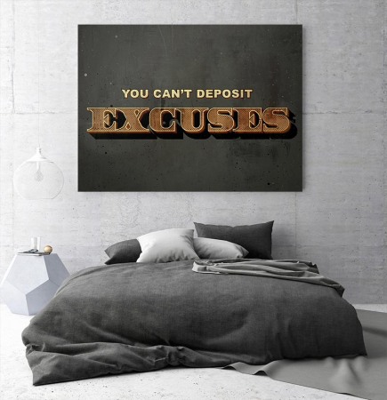 Tablou canvas You Can`t Deposit [1]