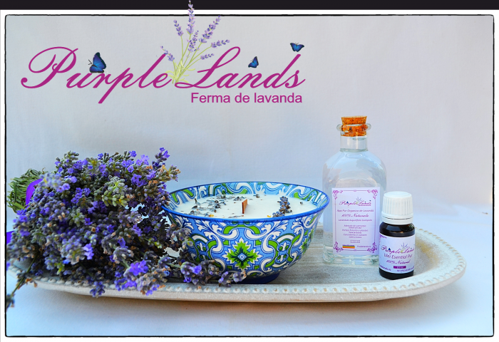 Lumanare parfumata din ceara de soia , ceara de cocos si ulei esential de lavanda [4]