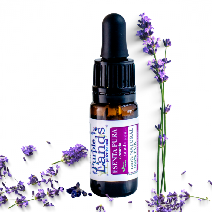 Ulei esențial de lavandă bio certificat TUV Austria Purple Lands – produs natural din lavandă ecologică românească [4]