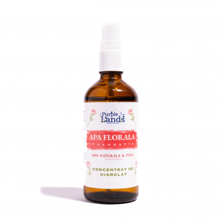 Ape Florale - Apa Florala de Trandafir 100 % Naturala - cu Certificat Ecologic
