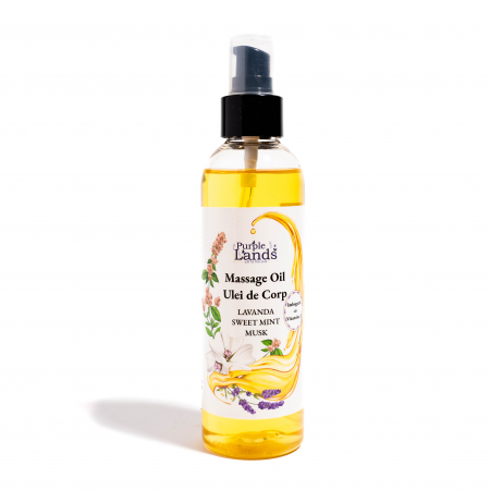Cosmetice Naturale - Massage Oil Lavanda - Sweet Mint - Musk