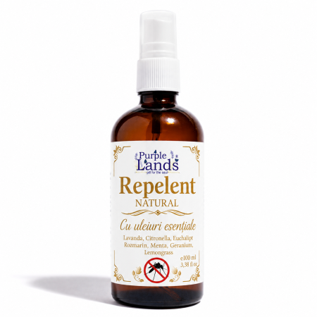 Repelent Natural - Repelent Natural Antiinsecte  cu 7 uleiuri esențiale
