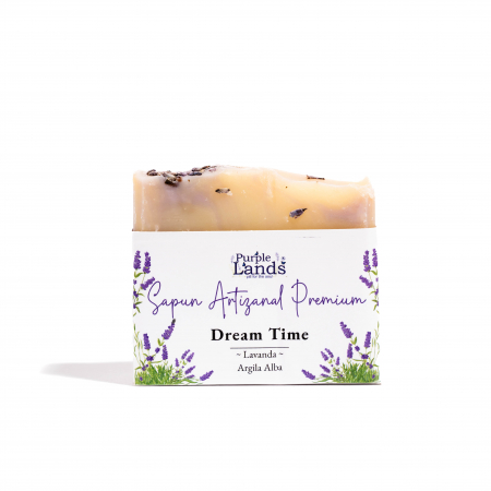 Cosmetice Naturale - Sapun de Lavanda cu Argila Alba