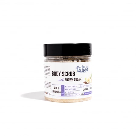 Exfoliante Pentru Corp - Scrub Lavanda - Patchouli - Vanilie