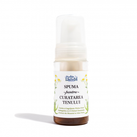 Cosmetice Naturale - Spuma pentru curatarea tenului