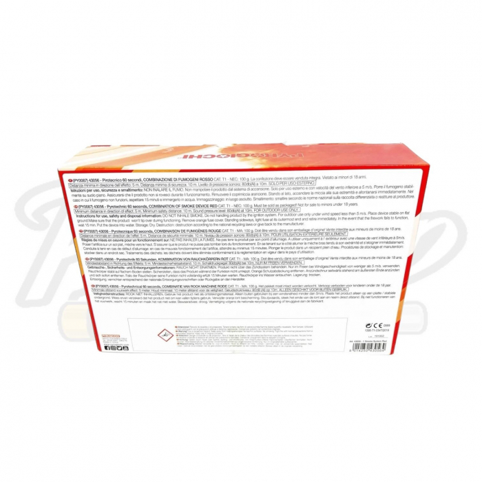 baterie de fumigene rosii [2]