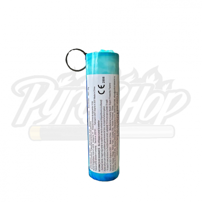 Fumigena albastra cu inel gender [2]