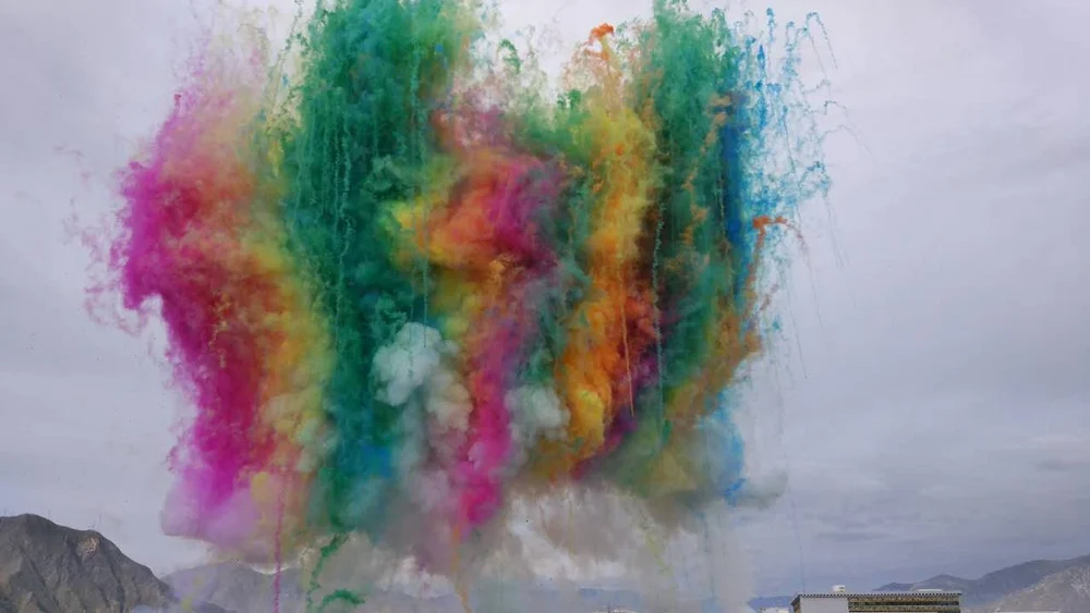 artificii de zi verzi [2]