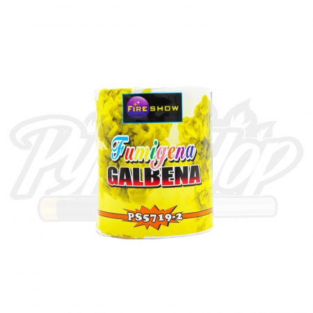 FUMIGENE COLORATE - Fumigena colorata profesionala galbena - 180 secunde