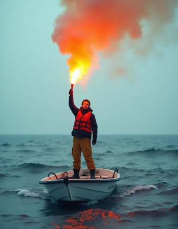 fumigena portocalie profesionala de semnalizare [1]