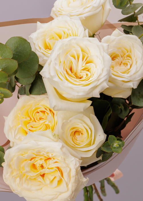Buchet de trandafiri galbeni CANDLELIGHT parfumati [2]