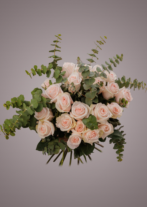 Buchet de trandafiri roz Kiss You [1]