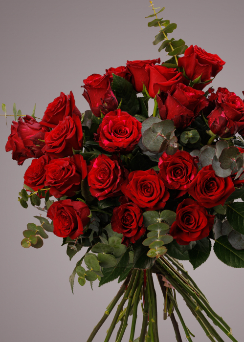 Buchet din trandafiri rosii parfumati [1]