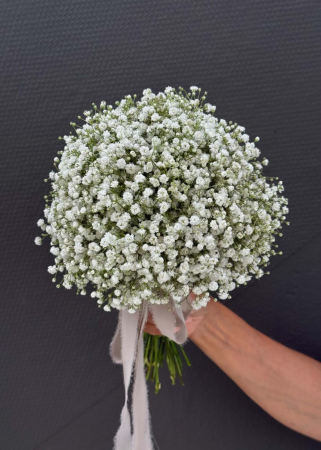 BUCHETE MIREASA & NASA - Buchet de mireasa din gypsophila alba