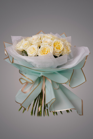 Buchet de trandafiri galbeni parfumati candlelight Everyday Luxury [1]