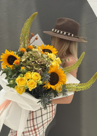 Buchet galben din floarea soarelui [1]