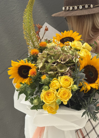 Buchet galben din floarea soarelui [3]