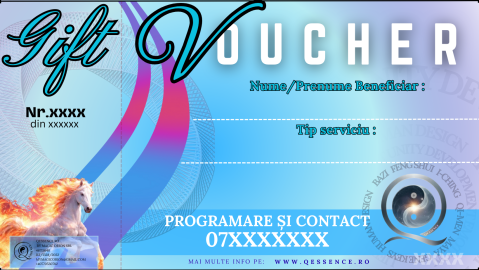 Cadou - Voucher Cadou - sesiune 2h
