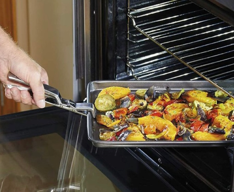 Cleste inox pentru manevrarea vaselor fierbinti [5]