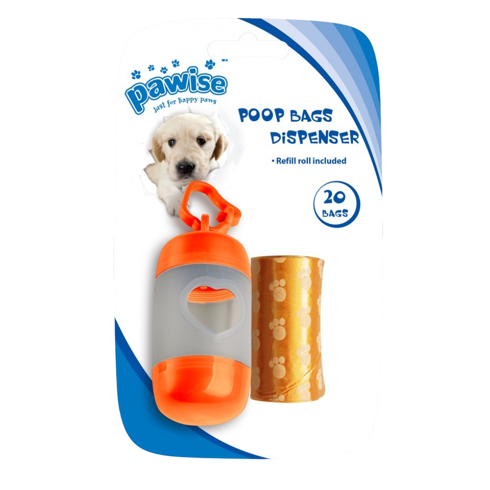Dispenser cu 2 x 20 pungi pentru plimbare caini [5]
