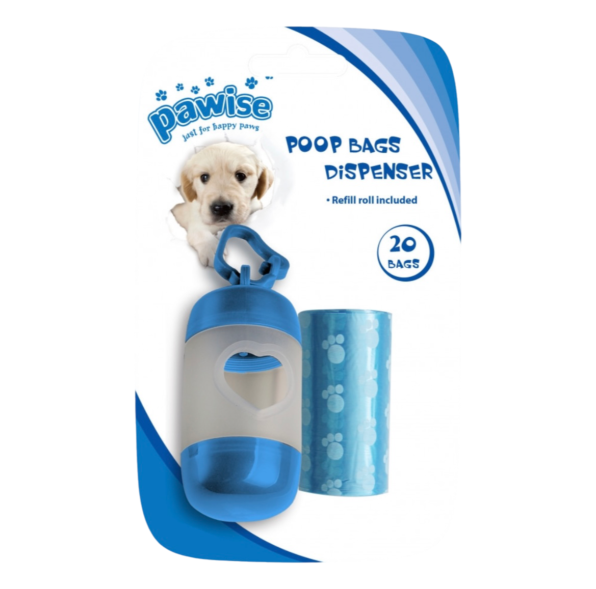 Dispenser cu 2 x 20 pungi pentru plimbare caini [3]