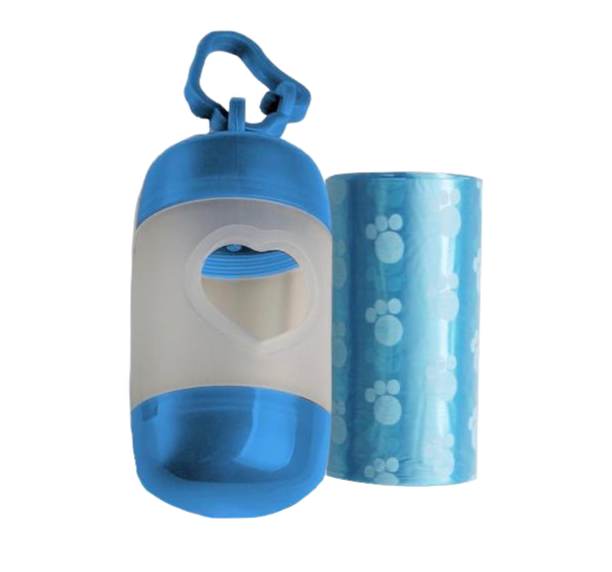 Dispenser cu 2 x 20 pungi pentru plimbare caini [2]