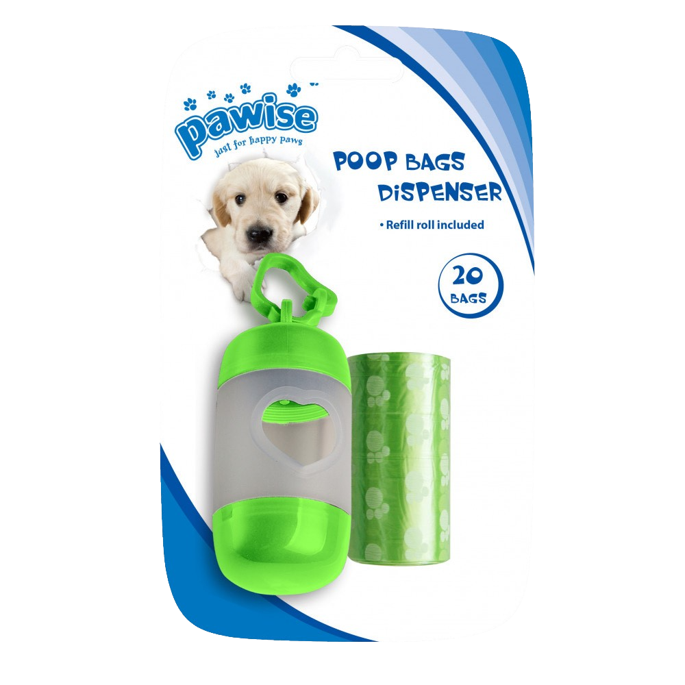 Dispenser cu 2 x 20 pungi pentru plimbare caini [4]