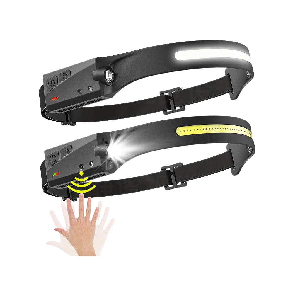 Lanterna de cap cu led, senzor de miscare si incarcare usb [2]