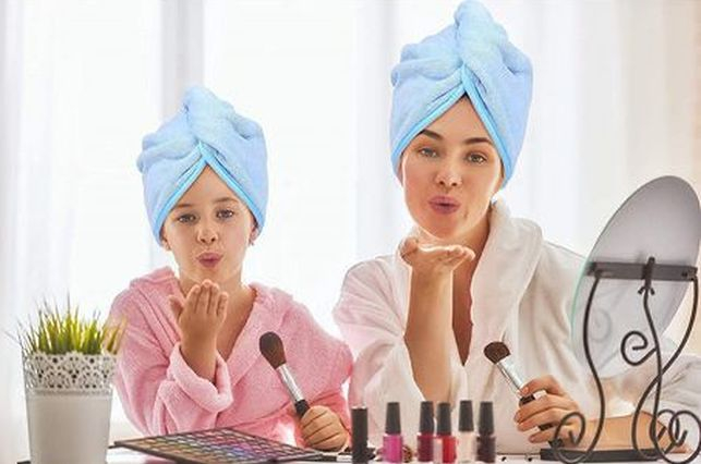 Prosop stil turban pentru uscarea parului [6]