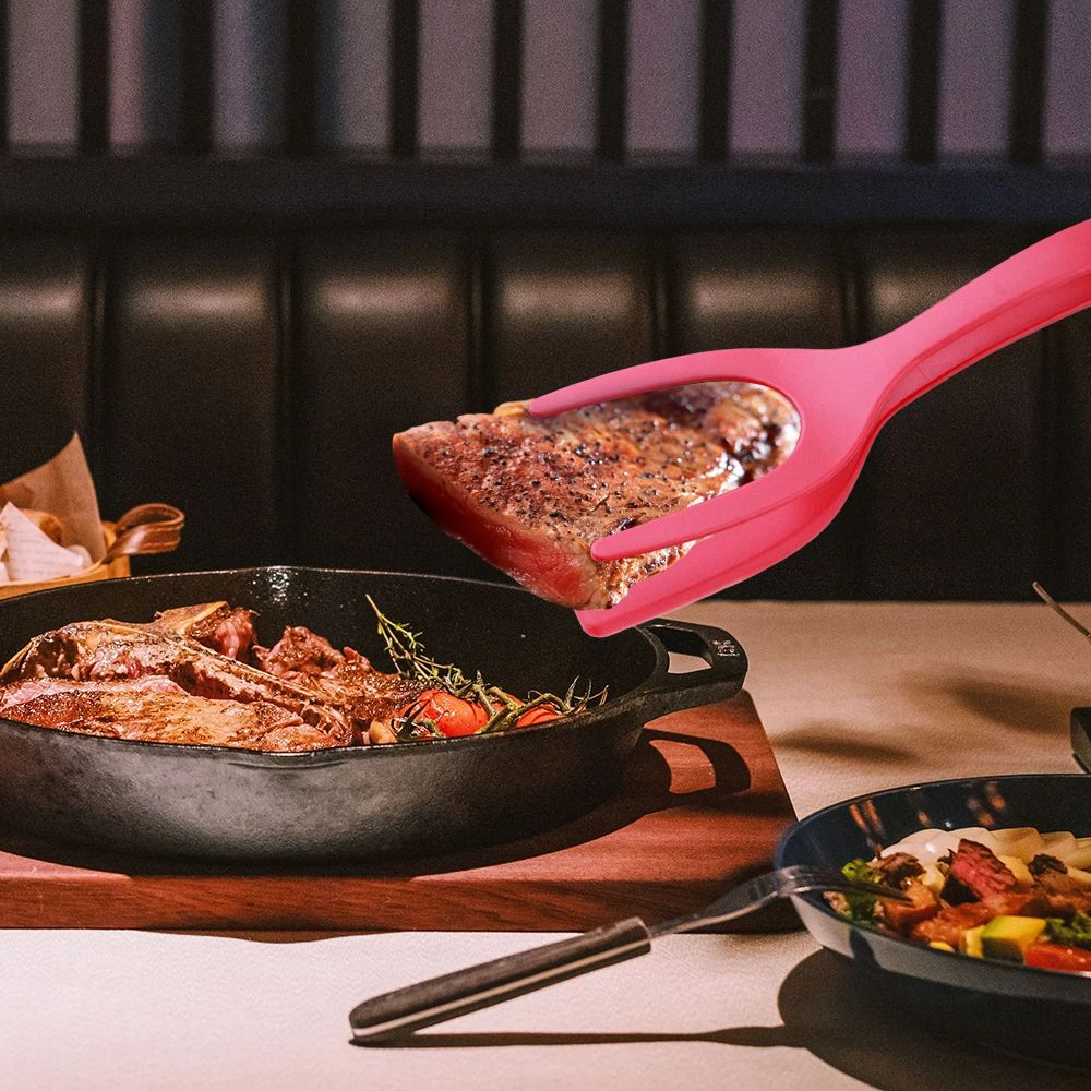 Spatula multifunctionala 2 in 1 tip cleste [5]