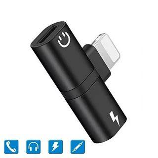 Splitter iphone / ipad cu adaptor casti si incarcare [5]