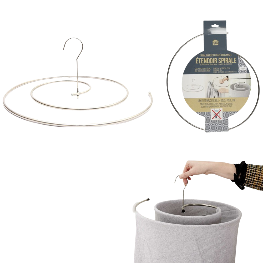 Suport circular pentru uscare haine si lenjerie de pat din inox [4]