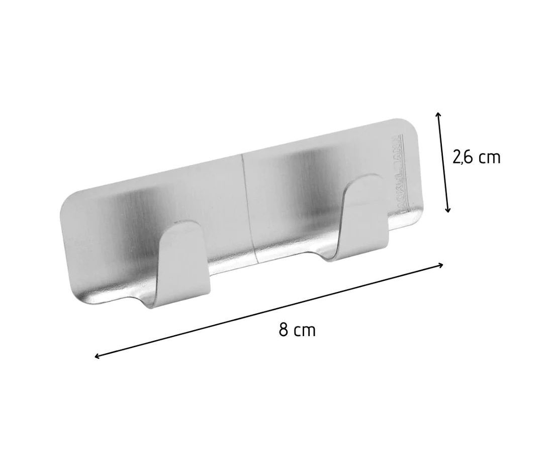 Suport dublu pentru prosoape de maini din inox [4]