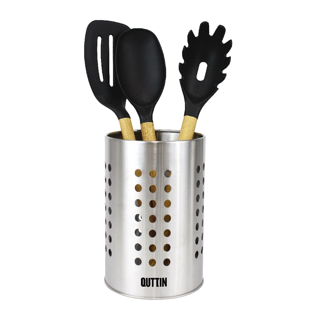 Suport organizator din inox pentru ustensile de bucatarie [2]
