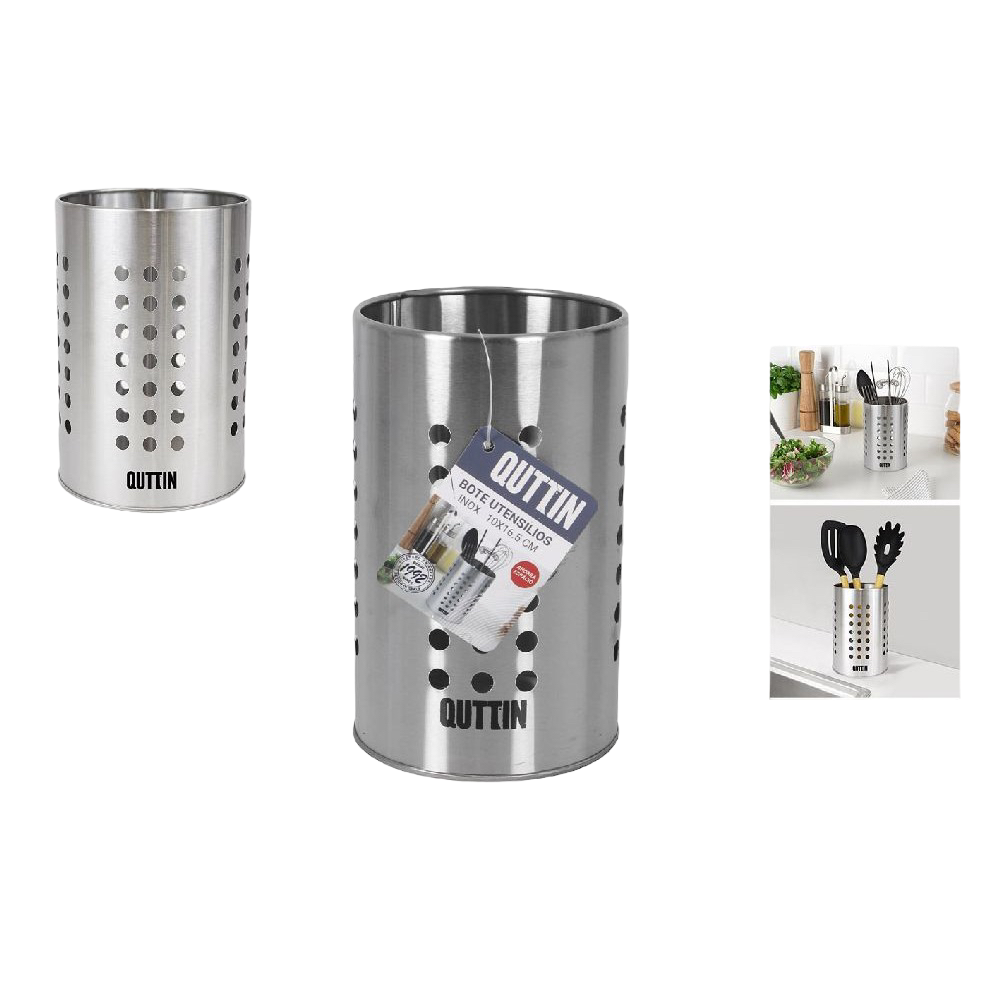 Suport organizator din inox pentru ustensile de bucatarie [5]