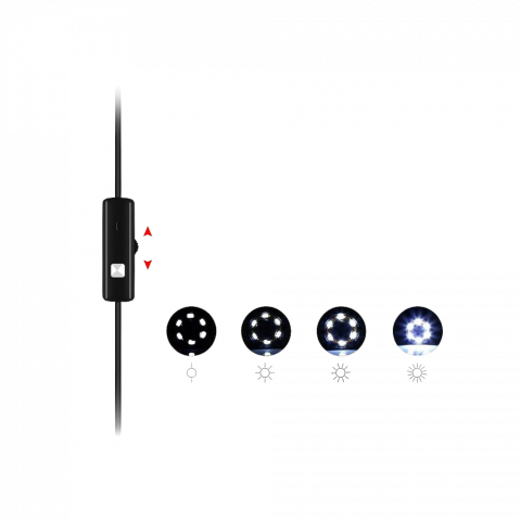 Camera endoscop cu led pentru android si windows 5m [2]