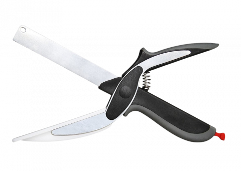 Accesorii bucătărie - Clever cutter – cutit tip foarfeca pentru taierea legumelor