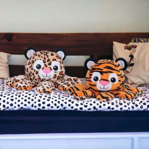 Jucarie de plus reversibila tigru – jaguar 30 cm [4]