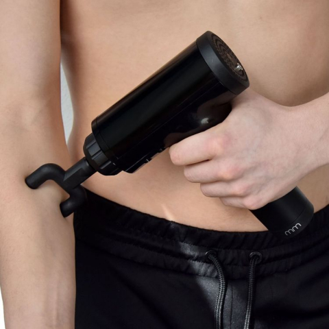 Aparat de masaj profesional tip pistol cu 6 viteze si 4 capete interschimbabile [3]