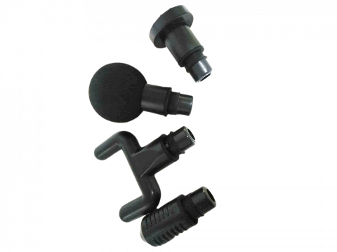 Aparat de masaj profesional tip pistol cu 6 viteze si 4 capete interschimbabile [1]