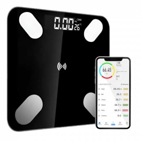 Cantar corporal smart 17 in 1 cu bluetooth si afisaj electronic [3]