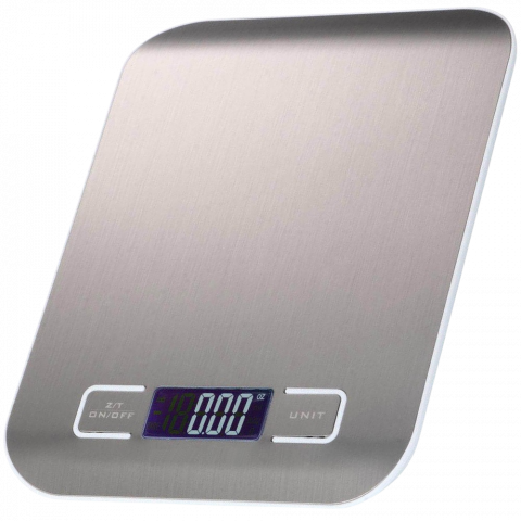 Accesorii bucătărie - Cantar digital de bucatarie cu afisaj lcd, din inox