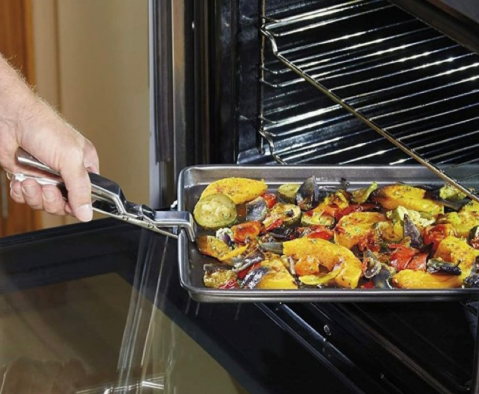 Cleste inox pentru manevrarea vaselor fierbinti [4]