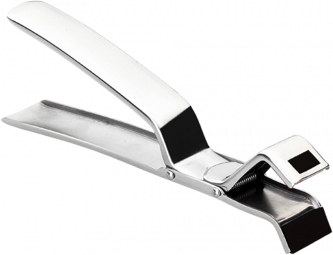 Accesorii bucătărie - Cleste inox pentru manevrarea vaselor fierbinti