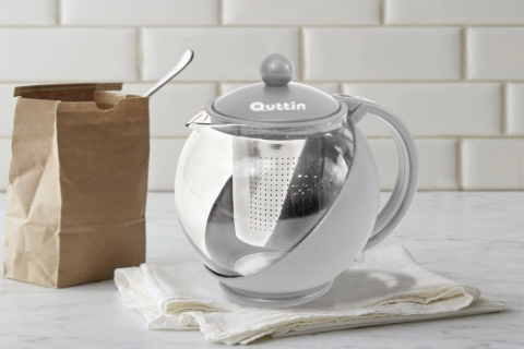Infuzor pentru ceai din sticla cu filtru din inox, 750 ml [1]