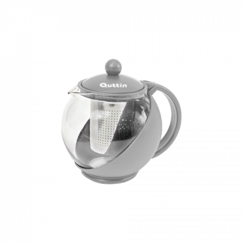 Accesorii bucătărie - Infuzor pentru ceai din sticla cu filtru din inox, 750 ml