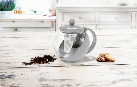 Infuzor pentru ceai din sticla cu filtru din inox, 750 ml [2]