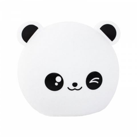 Electronice și led - Lampa de veghe pentru copii rgb cu senzor tactil, telecomanda si incarcare usb, model panda