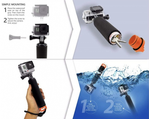 Maner plutitor pentru Gopro [4]