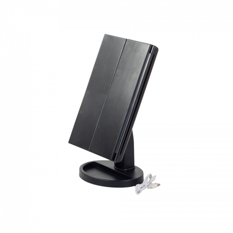 Oglinda cosmetica led cu deschidere laterala si zoom x2, x3 cu alimentare pe baterii sau cablu usb [2]